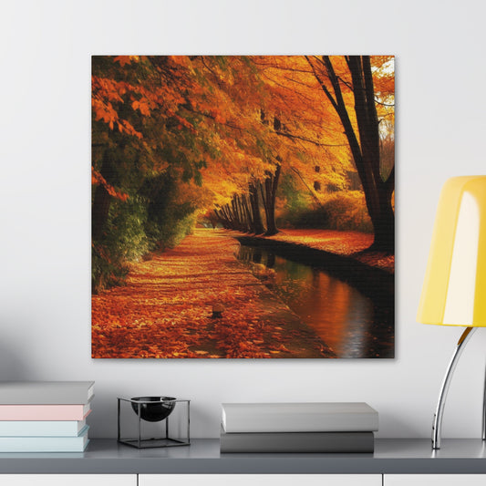 "Autumn Oasis Creek" Wall Art - Weave Got Gifts - Unique Gifts You Won’t Find Anywhere Else!