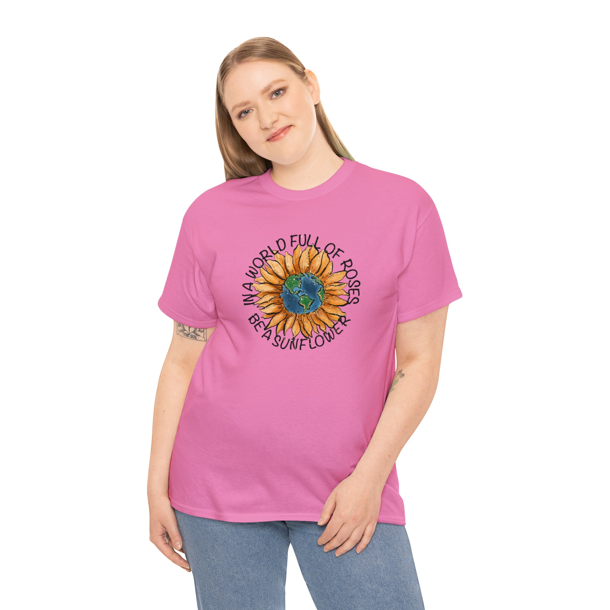 "Be A Sunflower" T-shirt - Weave Got Gifts - Unique Gifts You Won’t Find Anywhere Else!