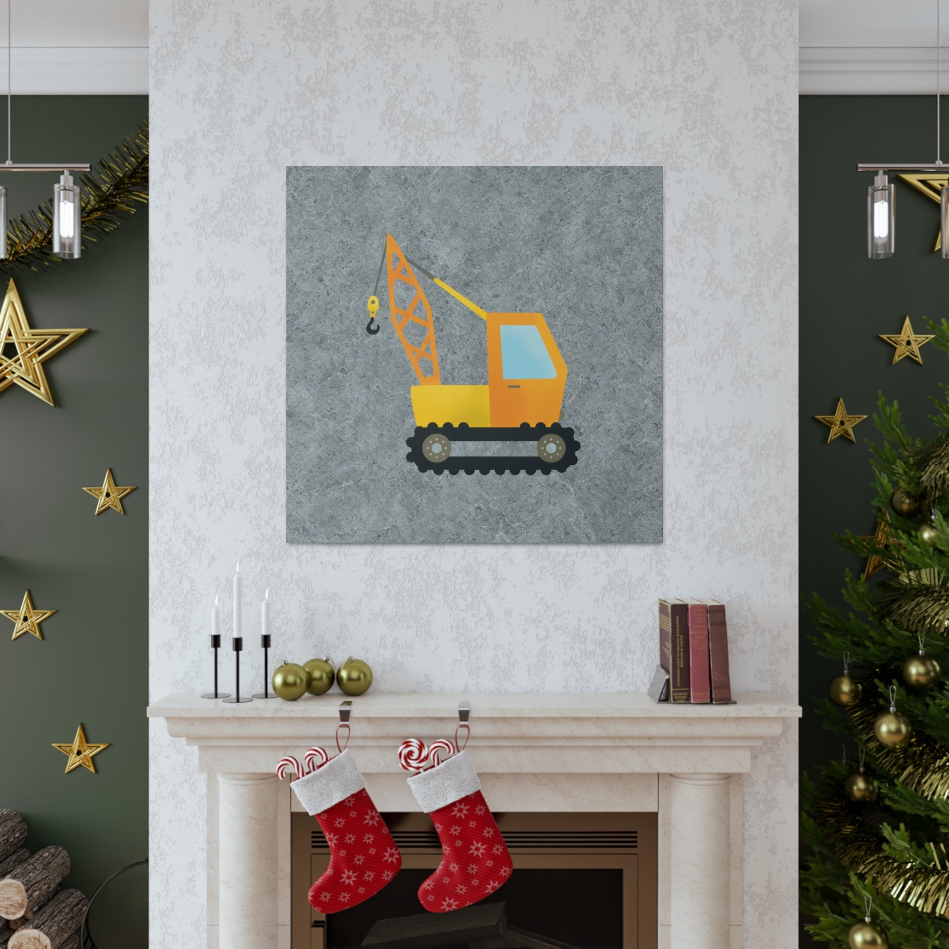 "Kids Crane" Wall Art - Weave Got Gifts - Unique Gifts You Won’t Find Anywhere Else!