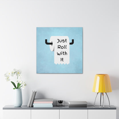 "Just Roll With It" Wall Art - Weave Got Gifts - Unique Gifts You Won’t Find Anywhere Else!