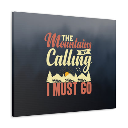 "The Mountains Are Calling" Wall Art - Weave Got Gifts - Unique Gifts You Won’t Find Anywhere Else!