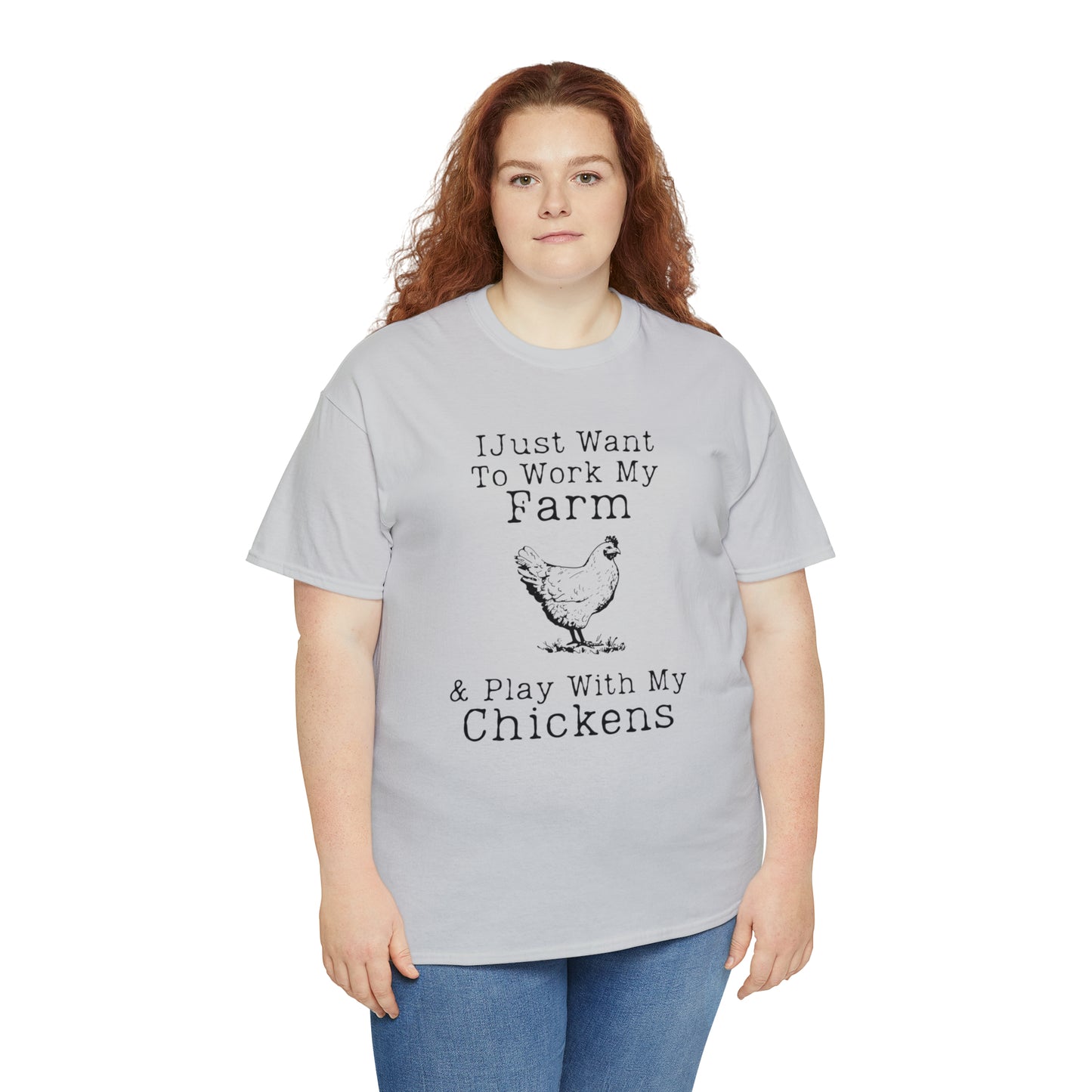 "Farm & Chickens" T-Shirt - Weave Got Gifts - Unique Gifts You Won’t Find Anywhere Else!