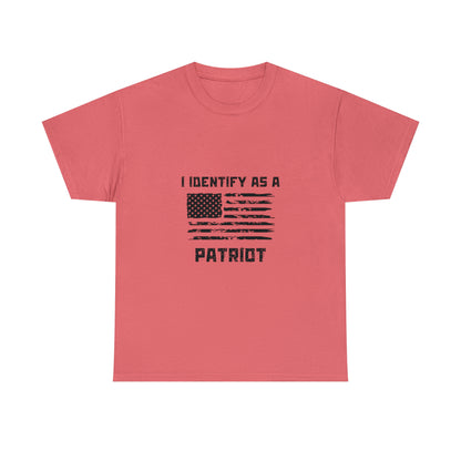 'I Identify As A Patriot" T-Shirt - Weave Got Gifts - Unique Gifts You Won’t Find Anywhere Else!