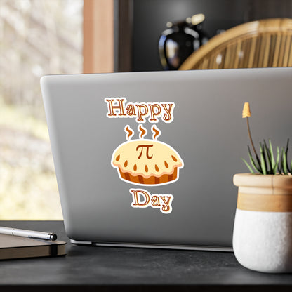 "Happy Pi Day" Kiss-Cut Vinyl Sticker - Weave Got Gifts - Unique Gifts You Won’t Find Anywhere Else!