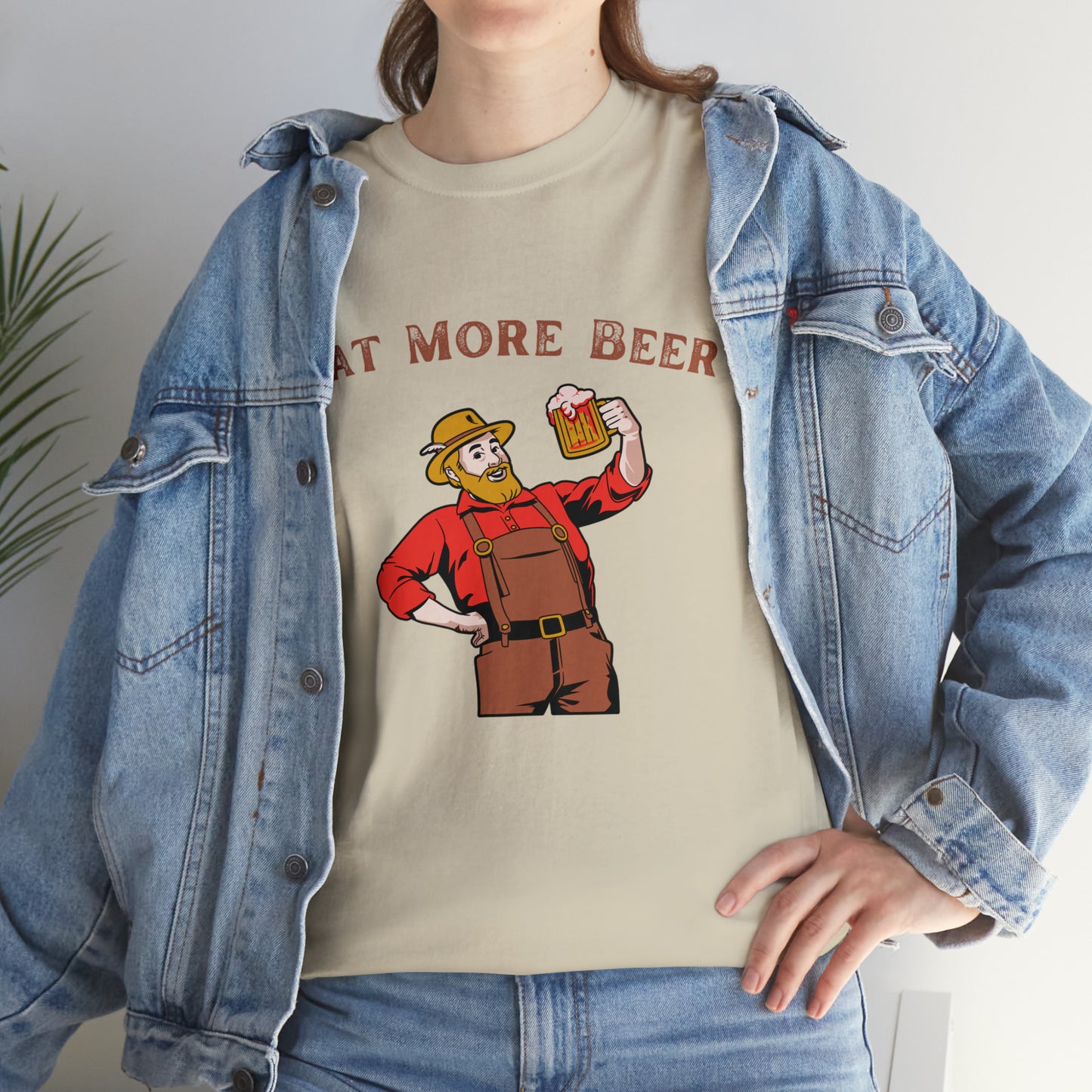 "Eat More Beer" T-Shirt - Weave Got Gifts - Unique Gifts You Won’t Find Anywhere Else!