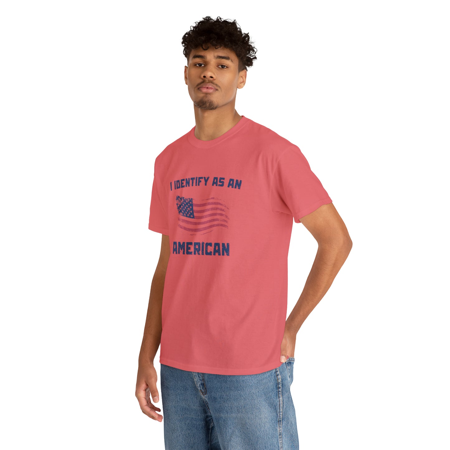 "I Identify As An American" T-Shirt - Weave Got Gifts - Unique Gifts You Won’t Find Anywhere Else!