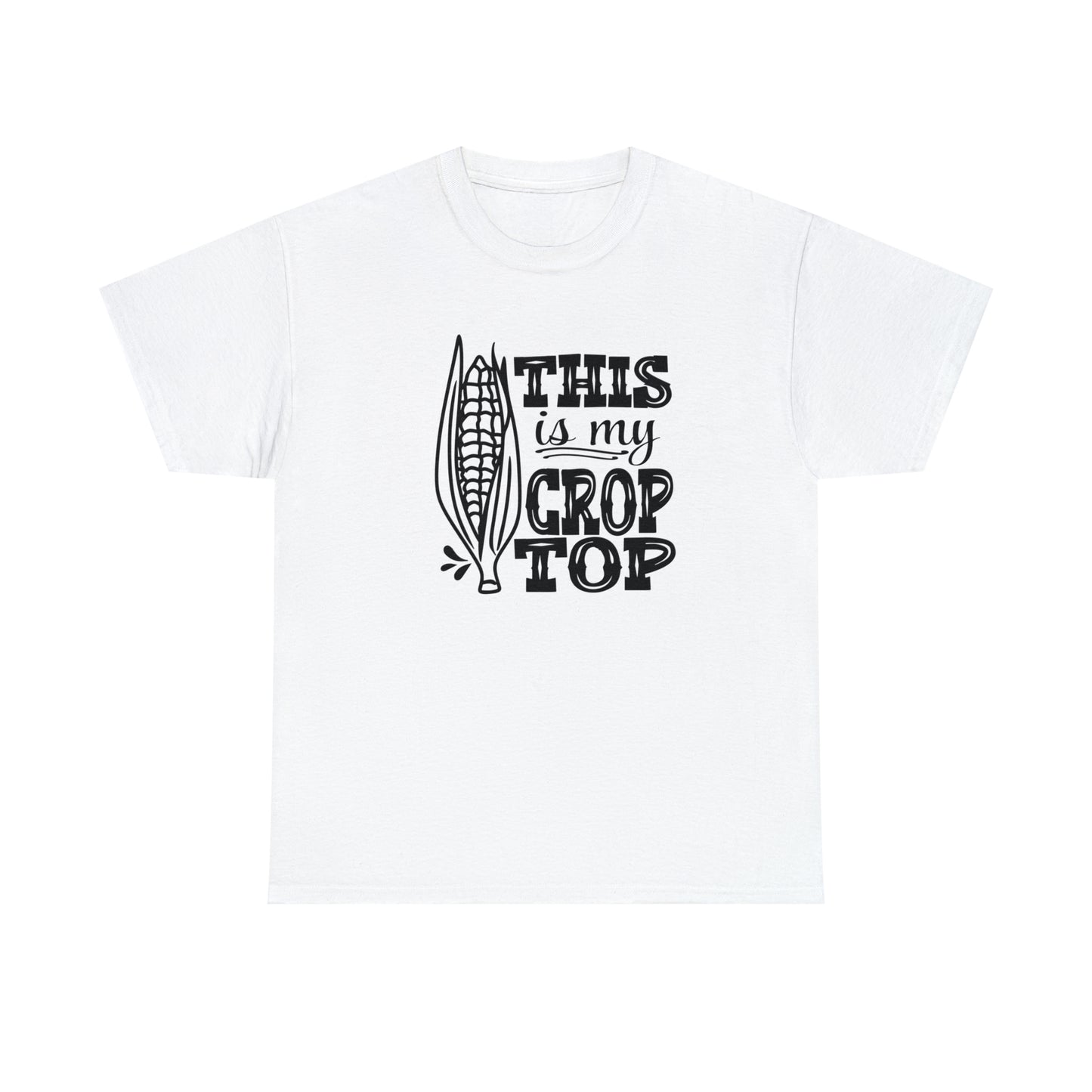 "This Is My Crop Top" T-Shirt - Weave Got Gifts - Unique Gifts You Won’t Find Anywhere Else!