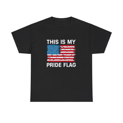 "This Is My Pride Flag American Patriot T-Shirt"