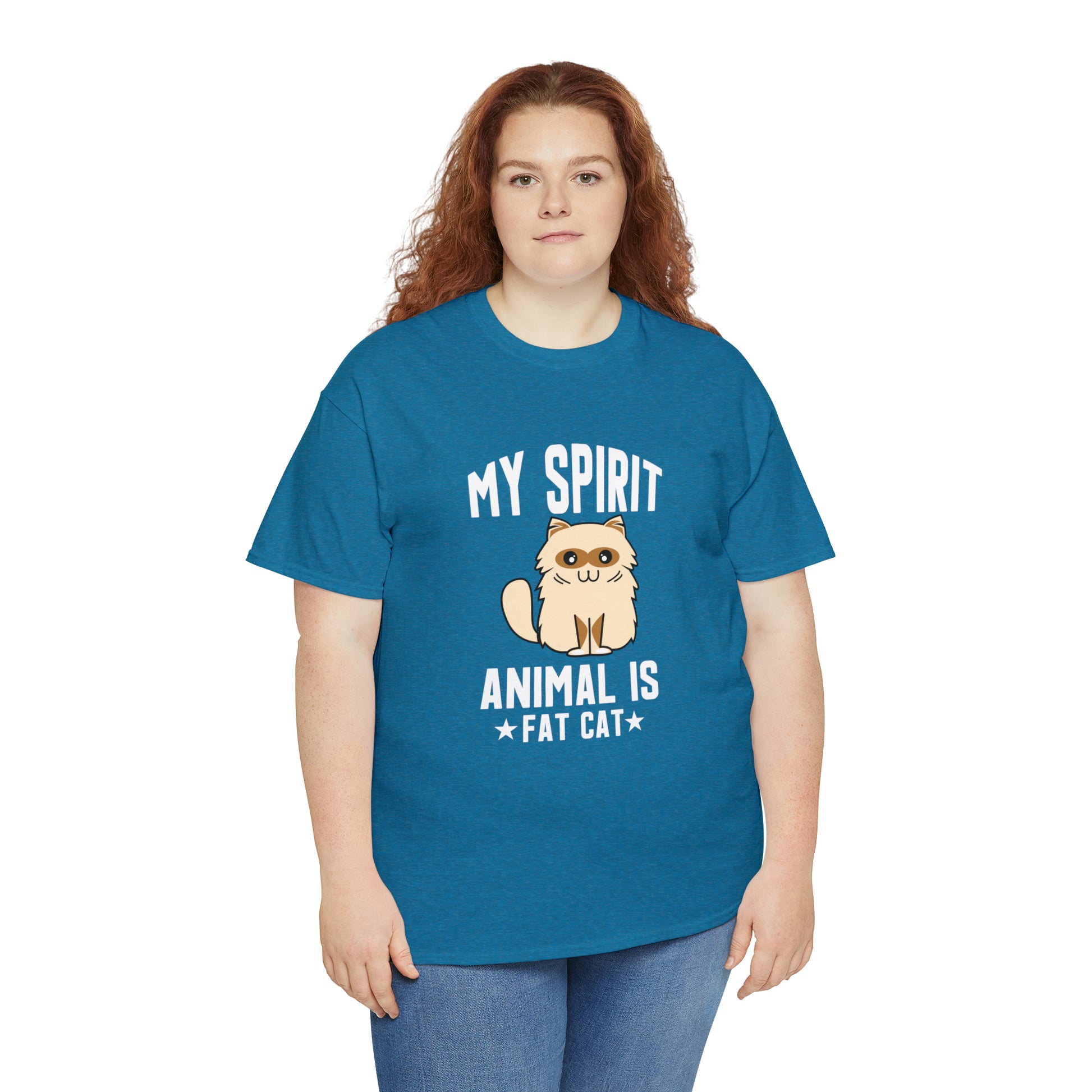 "Fat Cat Spirit Animal" T-Shirt - Weave Got Gifts - Unique Gifts You Won’t Find Anywhere Else!