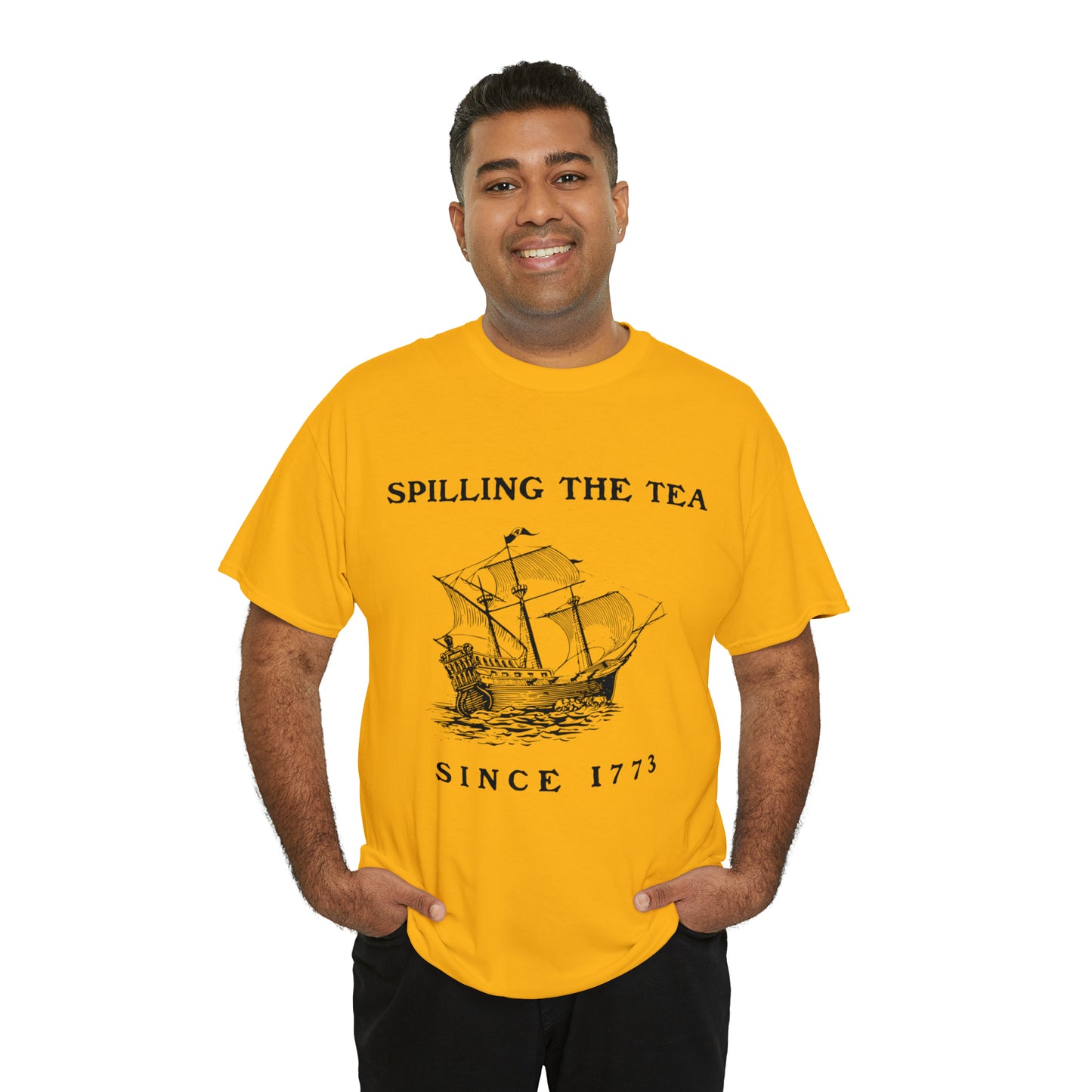 "Spilling The Tea, Since 1773" T-Shirt - Weave Got Gifts - Unique Gifts You Won’t Find Anywhere Else!