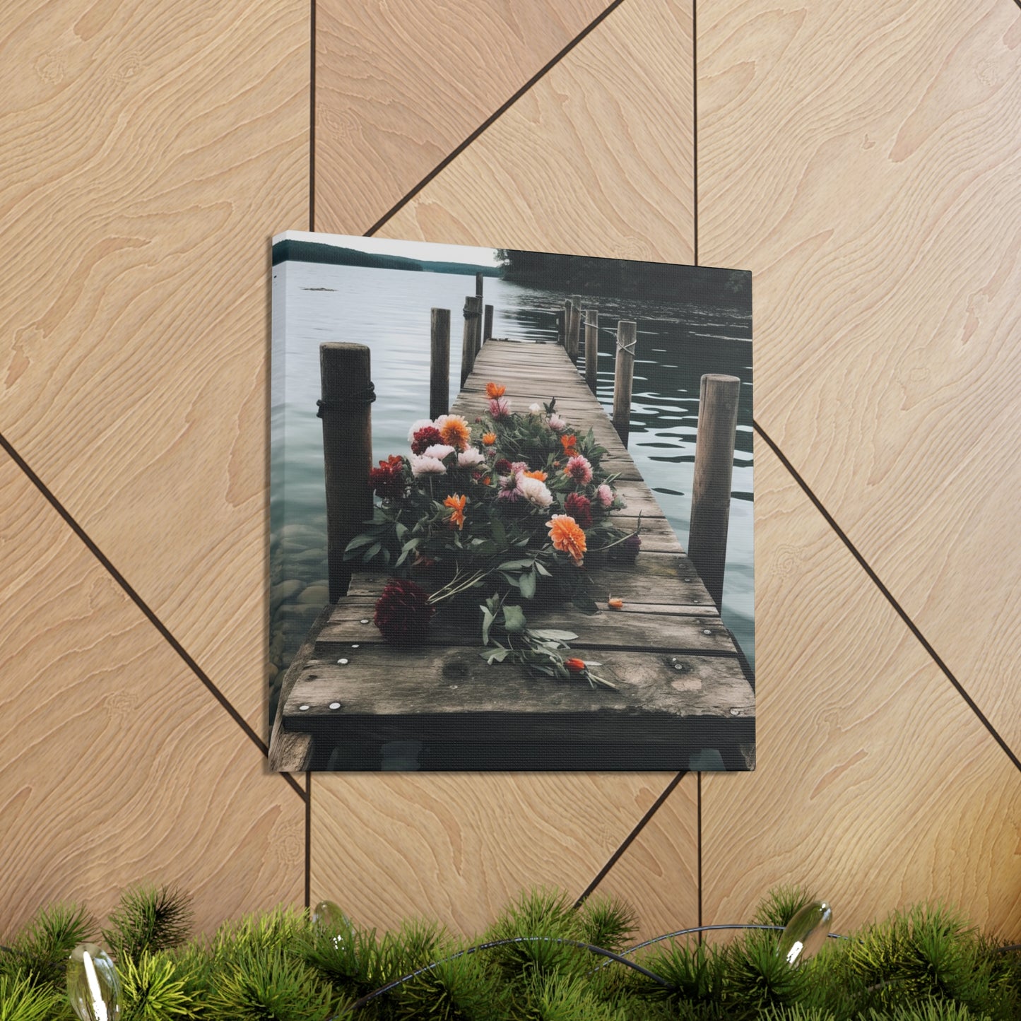 "Romantic Lake Photo" Wall Art - Weave Got Gifts - Unique Gifts You Won’t Find Anywhere Else!