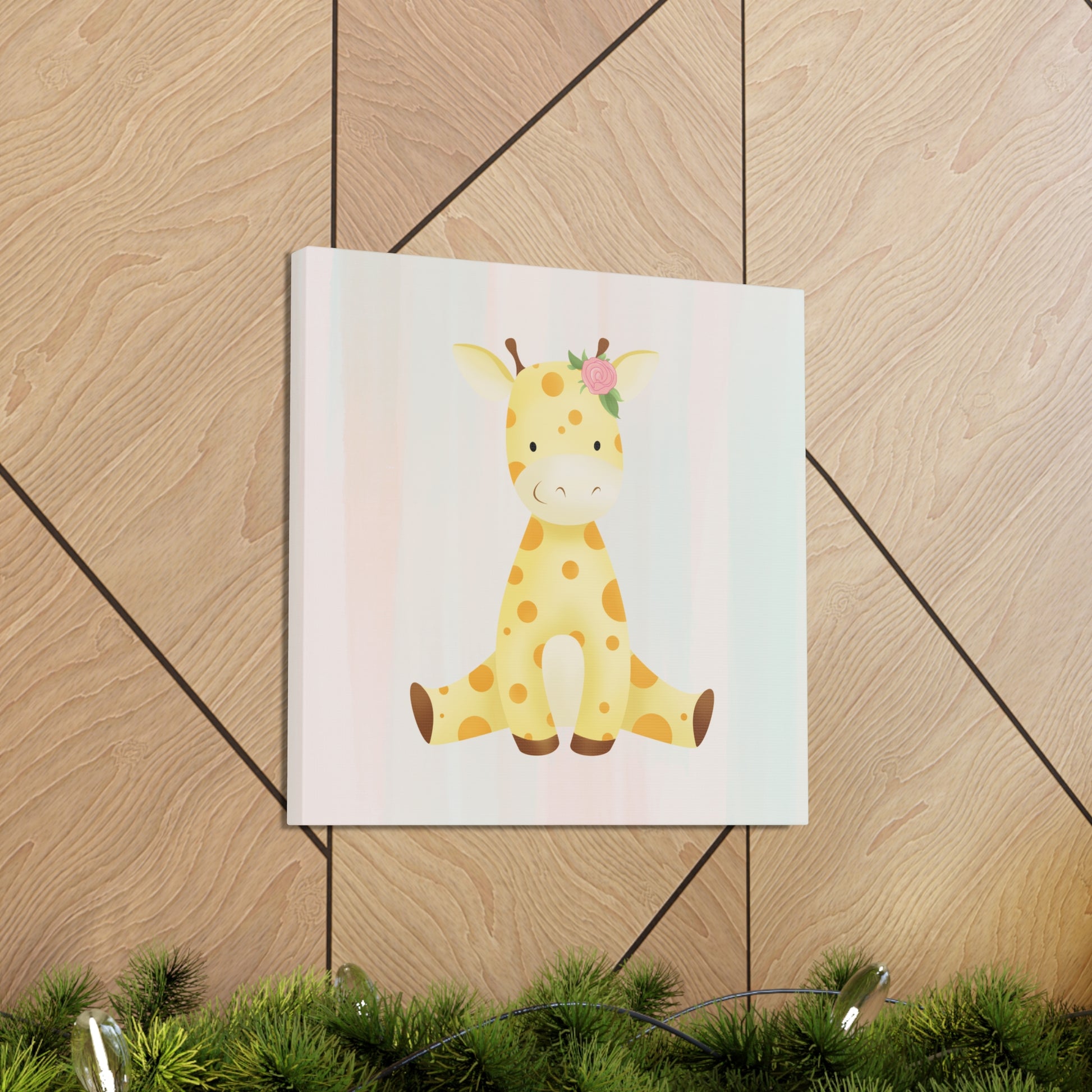 "Baby Giraffe" Wall Art - Weave Got Gifts - Unique Gifts You Won’t Find Anywhere Else!