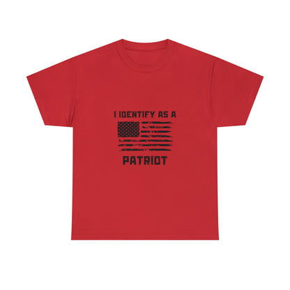 'I Identify As A Patriot" T-Shirt - Weave Got Gifts - Unique Gifts You Won’t Find Anywhere Else!