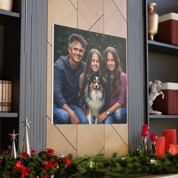 "Family Photo" Custom Wall Art - Weave Got Gifts - Unique Gifts You Won’t Find Anywhere Else!