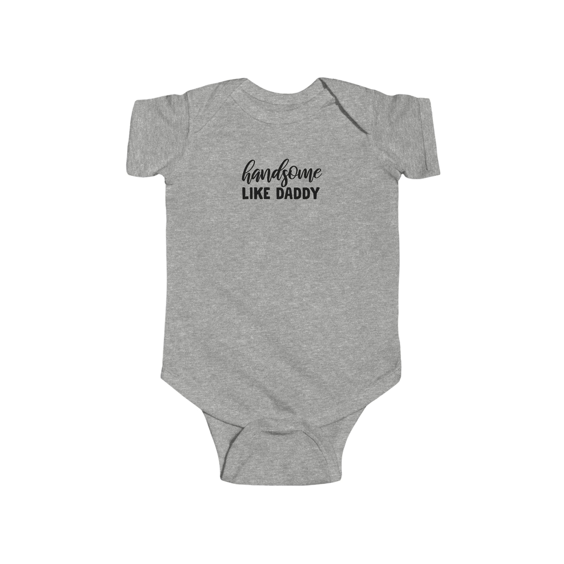 "Handsome Like Daddy" Baby Jersey Bodysuit - Weave Got Gifts - Unique Gifts You Won’t Find Anywhere Else!