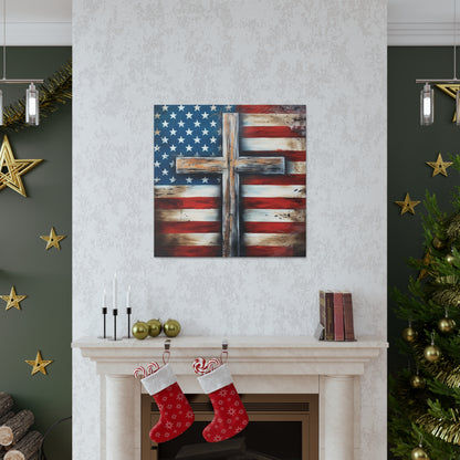 "Faith & Freedom" Wall Art - Weave Got Gifts - Unique Gifts You Won’t Find Anywhere Else!