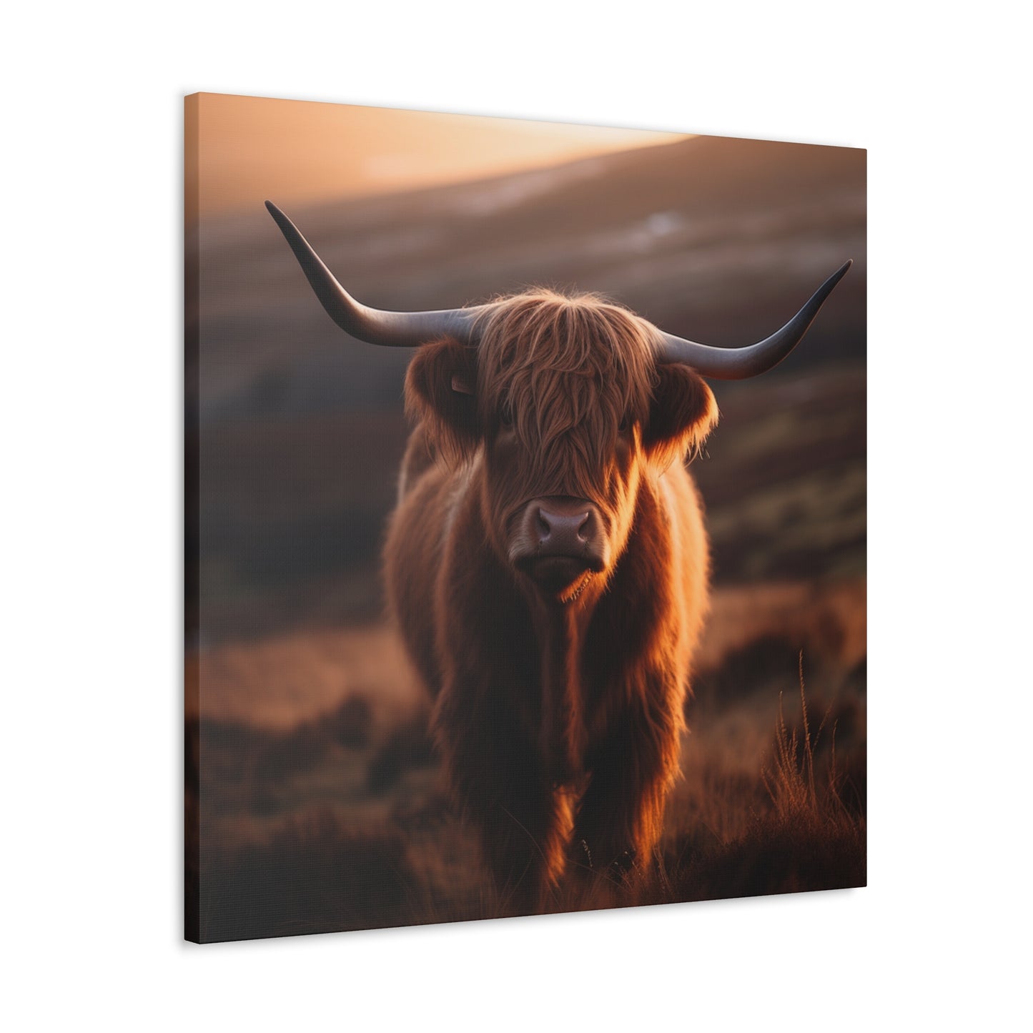 "Highland Cow Photo" Wall Art - Weave Got Gifts - Unique Gifts You Won’t Find Anywhere Else!