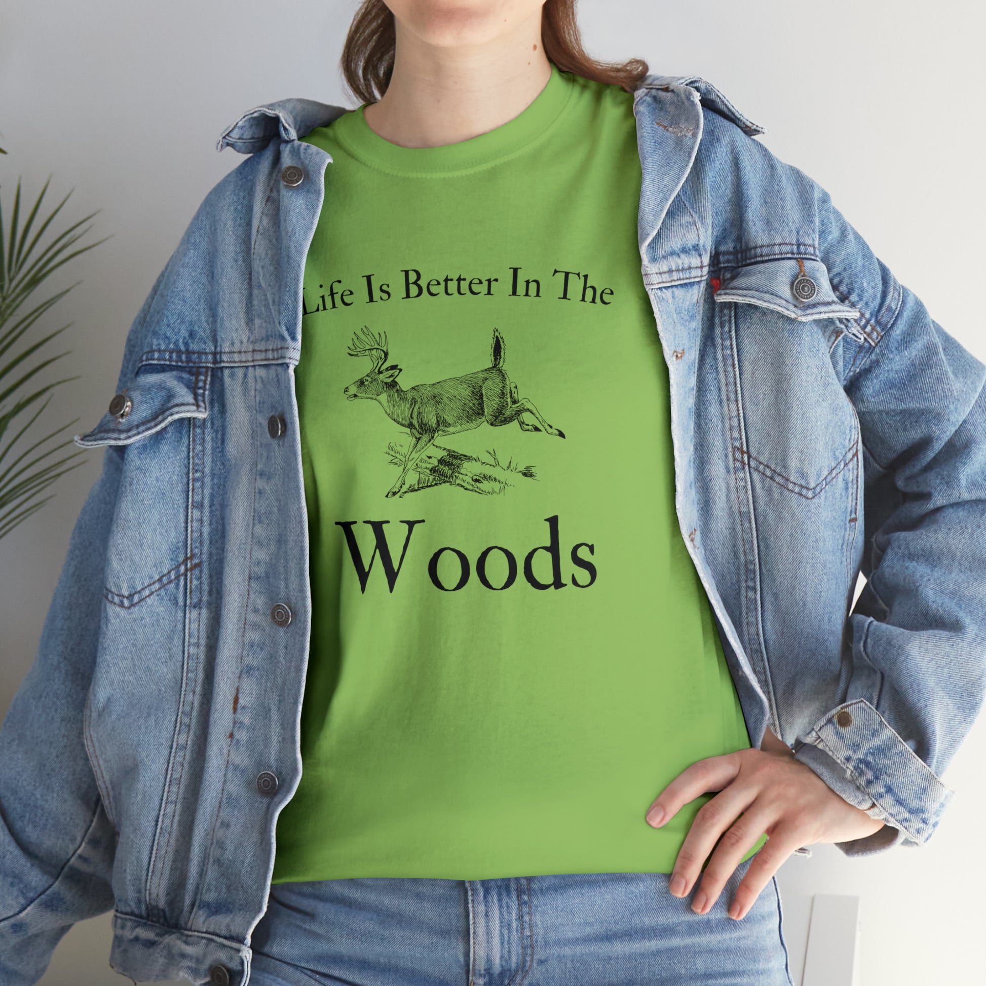 "Life Is Better In The Woods" T-Shirt - Weave Got Gifts - Unique Gifts You Won’t Find Anywhere Else!