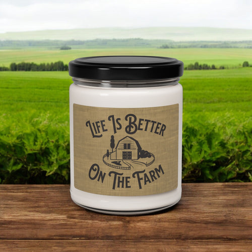 Life Is Better On The Farm Candle