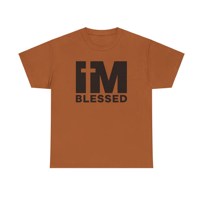 Stylish Blessed tee shirt perfect for sharing faith and gratitude.
