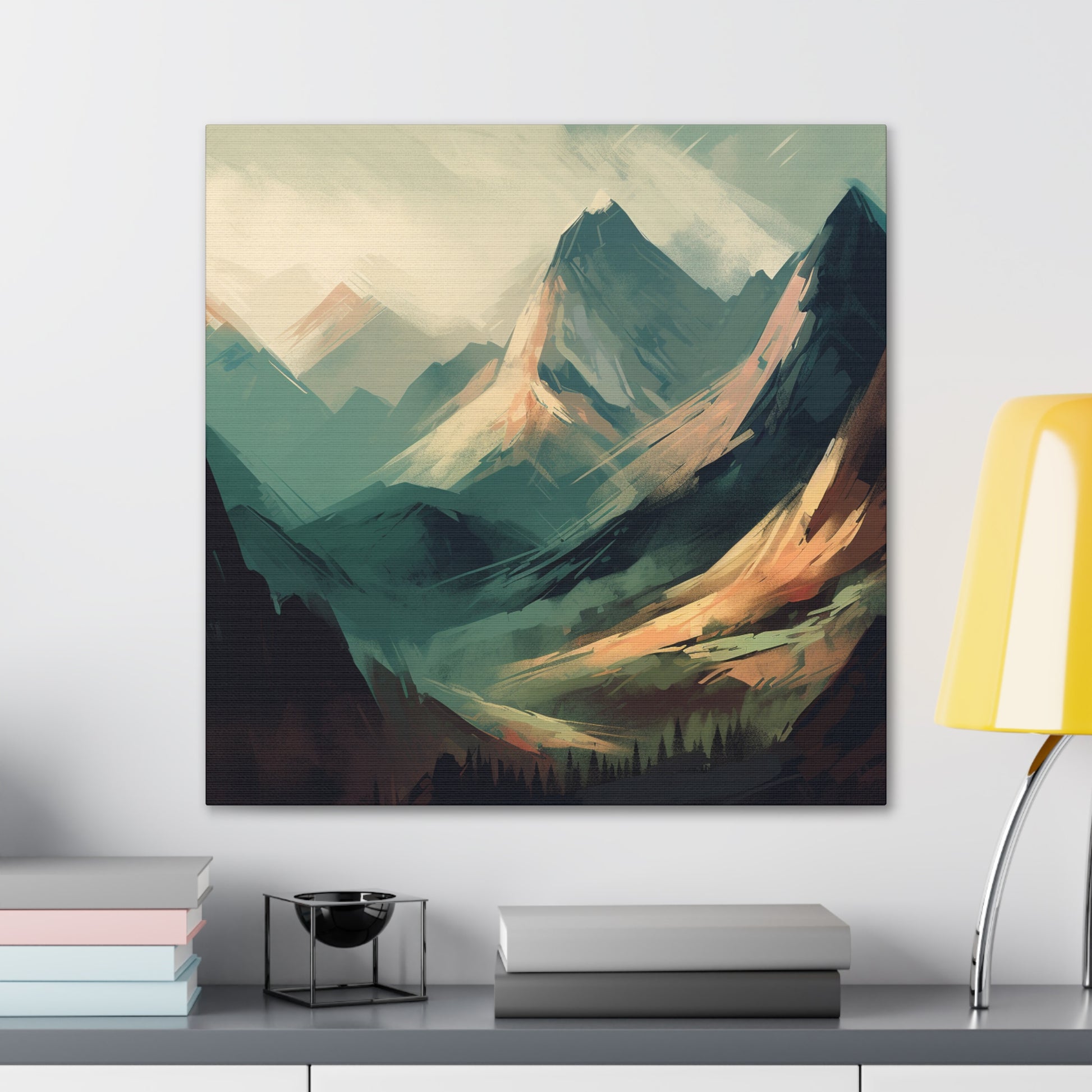 "Colorful Mountains" Wall Art - Weave Got Gifts - Unique Gifts You Won’t Find Anywhere Else!