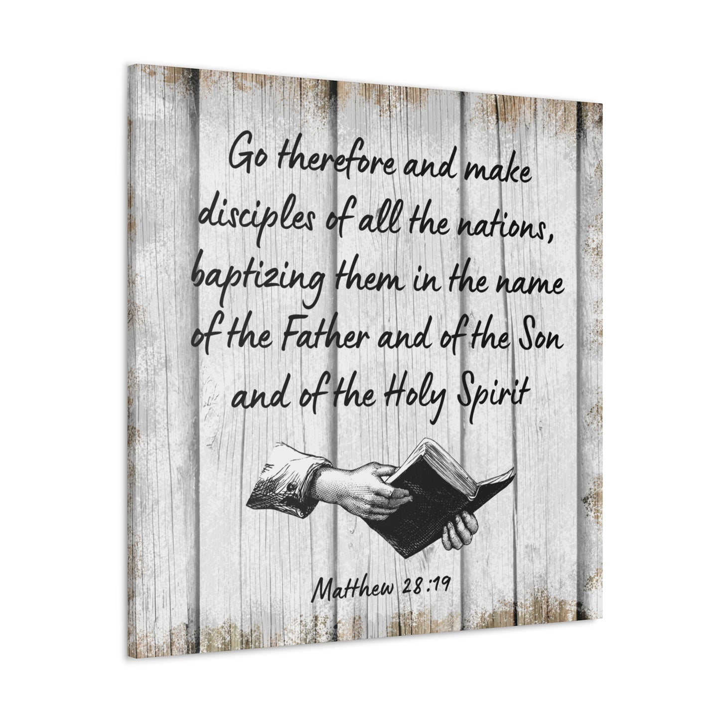 "Go Therefore And Make Disciples" Wall Art - Weave Got Gifts - Unique Gifts You Won’t Find Anywhere Else!