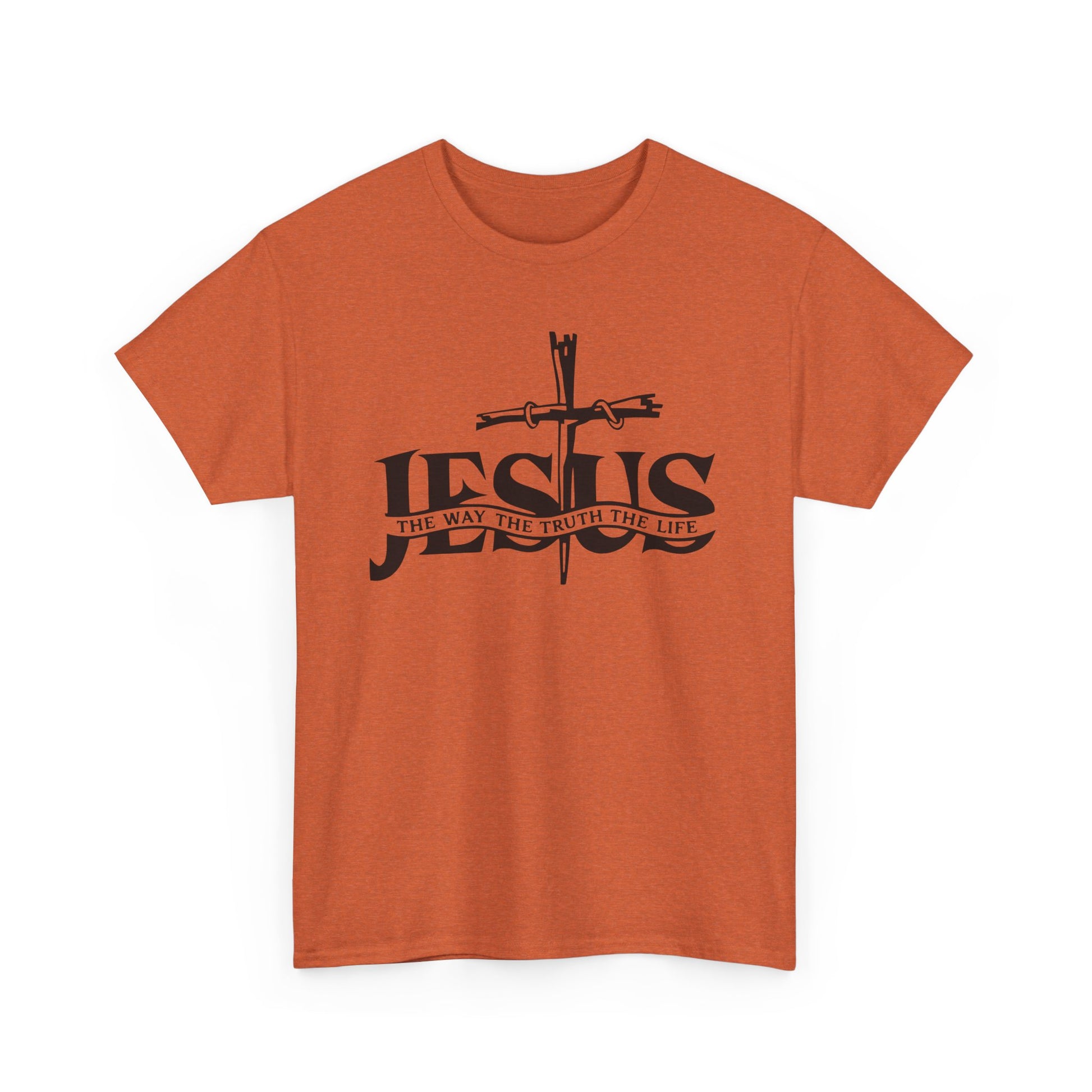 Comfortable cotton T-shirt with a meaningful Christian message
