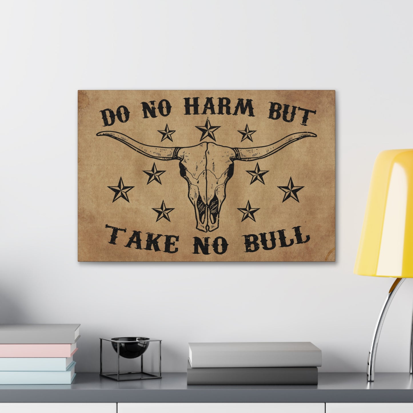 "Do No Harm But Take No Bull" Wall Art - Weave Got Gifts - Unique Gifts You Won’t Find Anywhere Else!