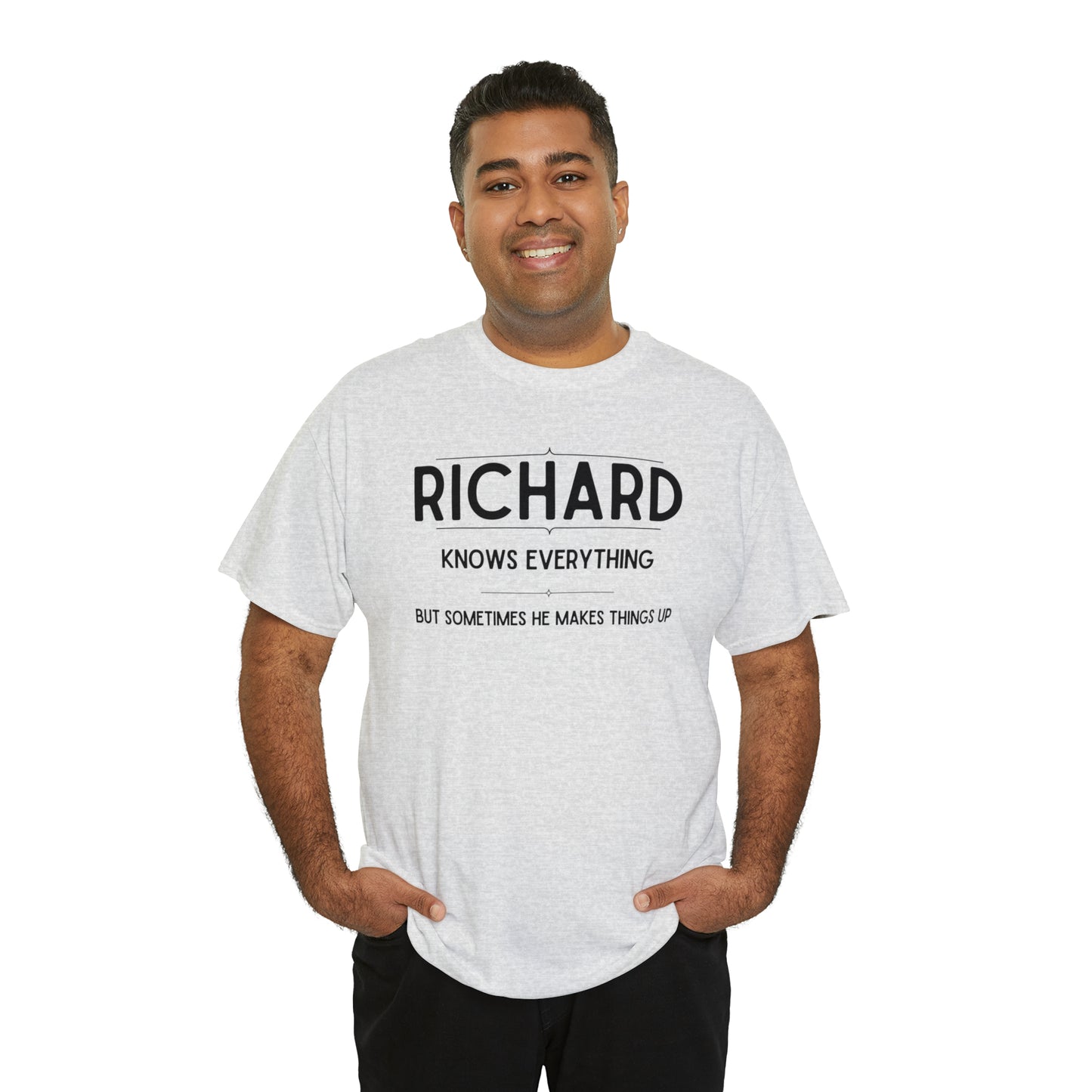 "Richard Knows Everything" T-Shirt - Weave Got Gifts - Unique Gifts You Won’t Find Anywhere Else!