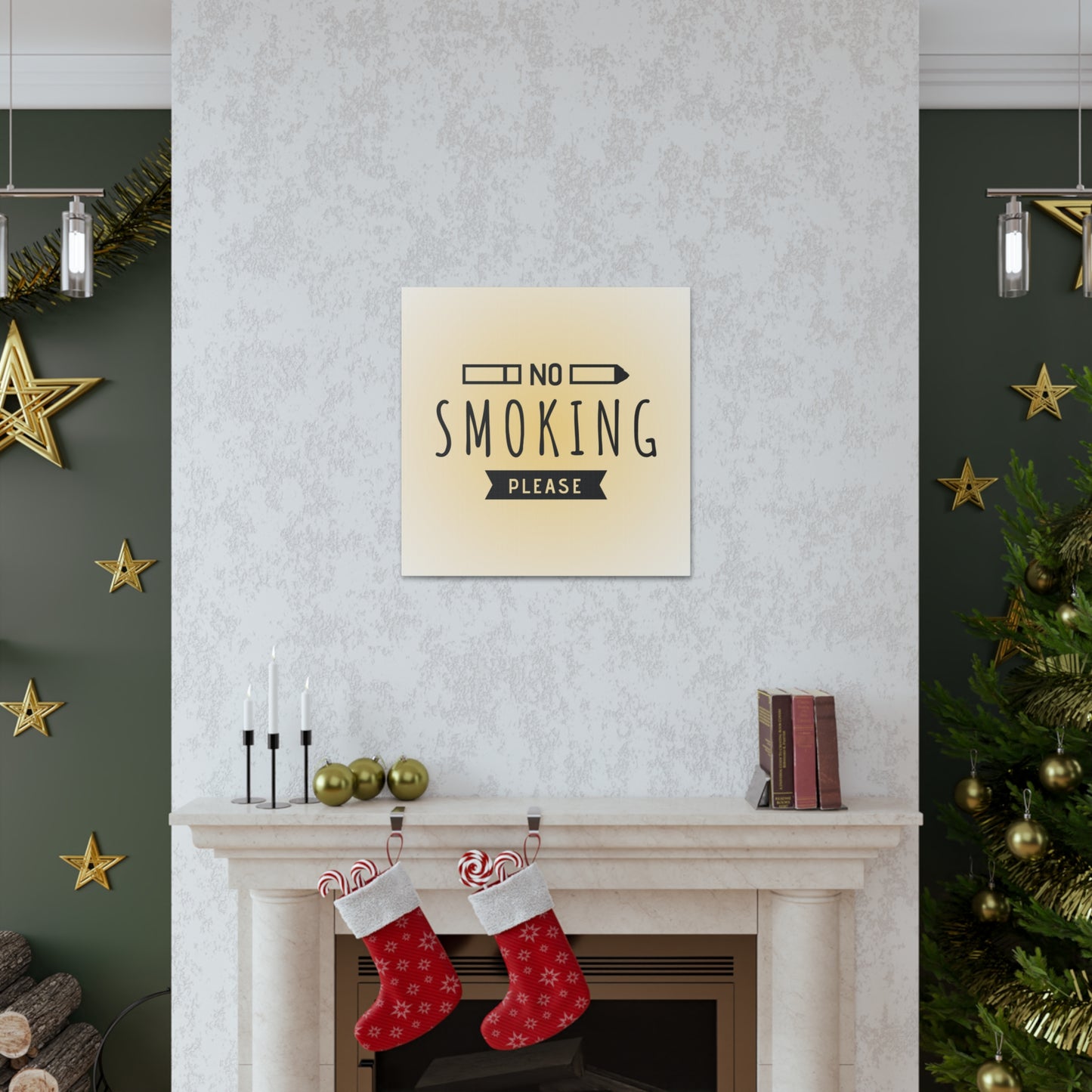 "No Smoking Please" Wall Art - Weave Got Gifts - Unique Gifts You Won’t Find Anywhere Else!