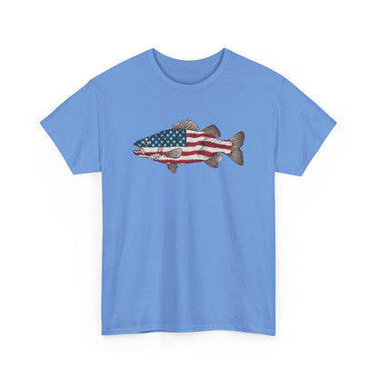 American Flag Fishing T-Shirt