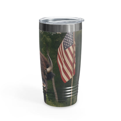 "American Buffalo" Stainless Steel Tumbler - Weave Got Gifts - Unique Gifts You Won’t Find Anywhere Else!