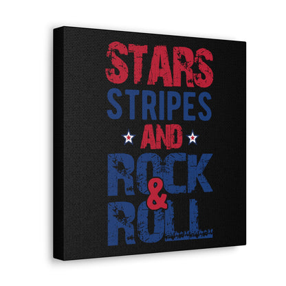 "Stars, Stripes And Rock & Roll" T-Shirt - Weave Got Gifts - Unique Gifts You Won’t Find Anywhere Else!