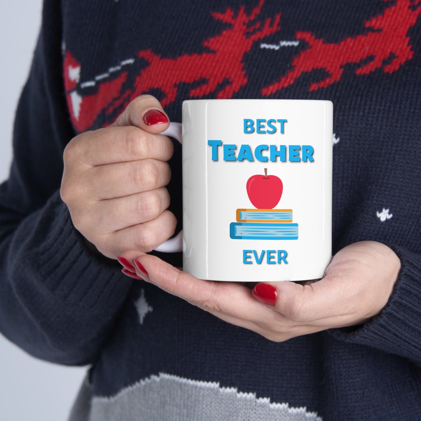 "Best Teacher Ever" Coffee Mug - Weave Got Gifts - Unique Gifts You Won’t Find Anywhere Else!