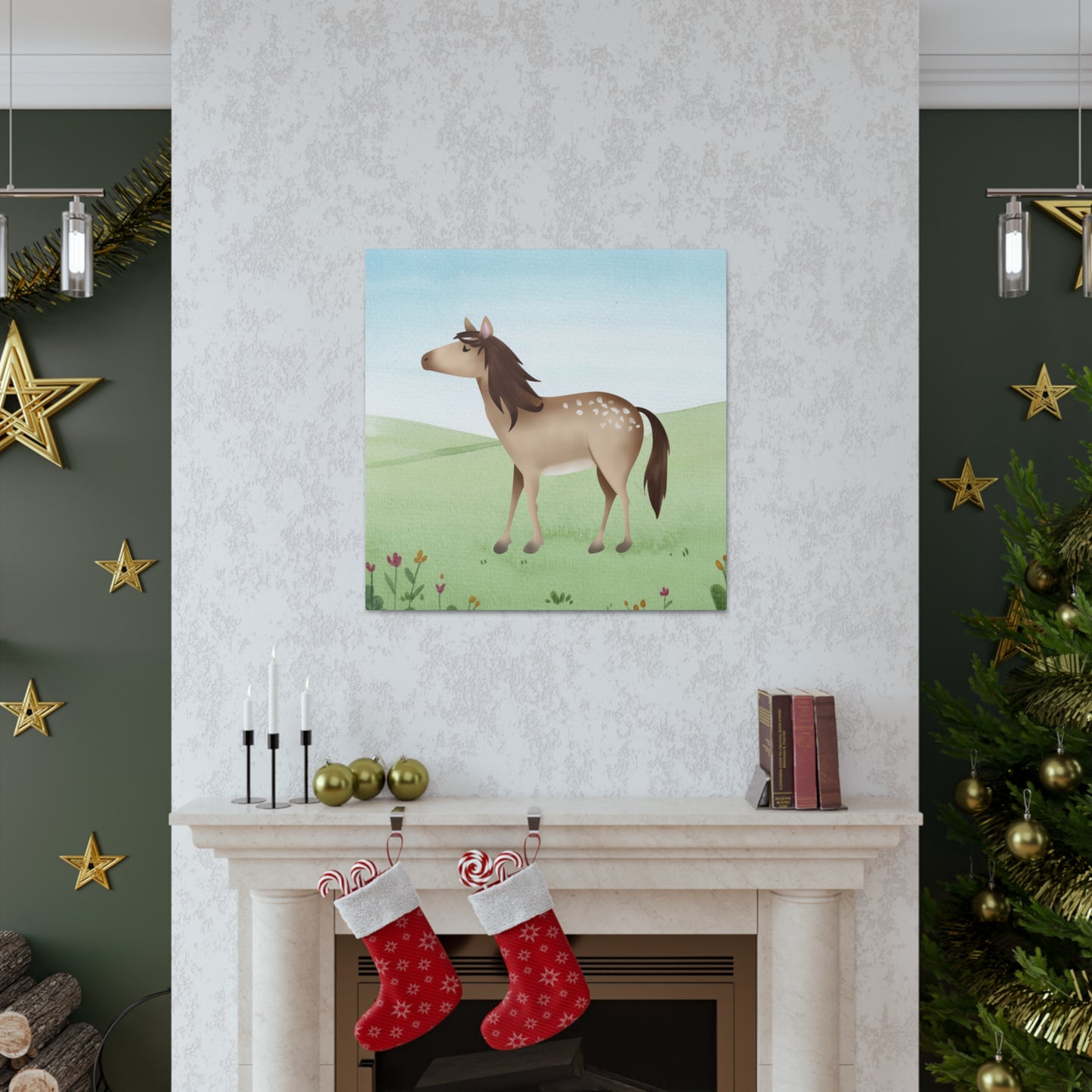 "Farm Horse" Kids Wall Art - Weave Got Gifts - Unique Gifts You Won’t Find Anywhere Else!