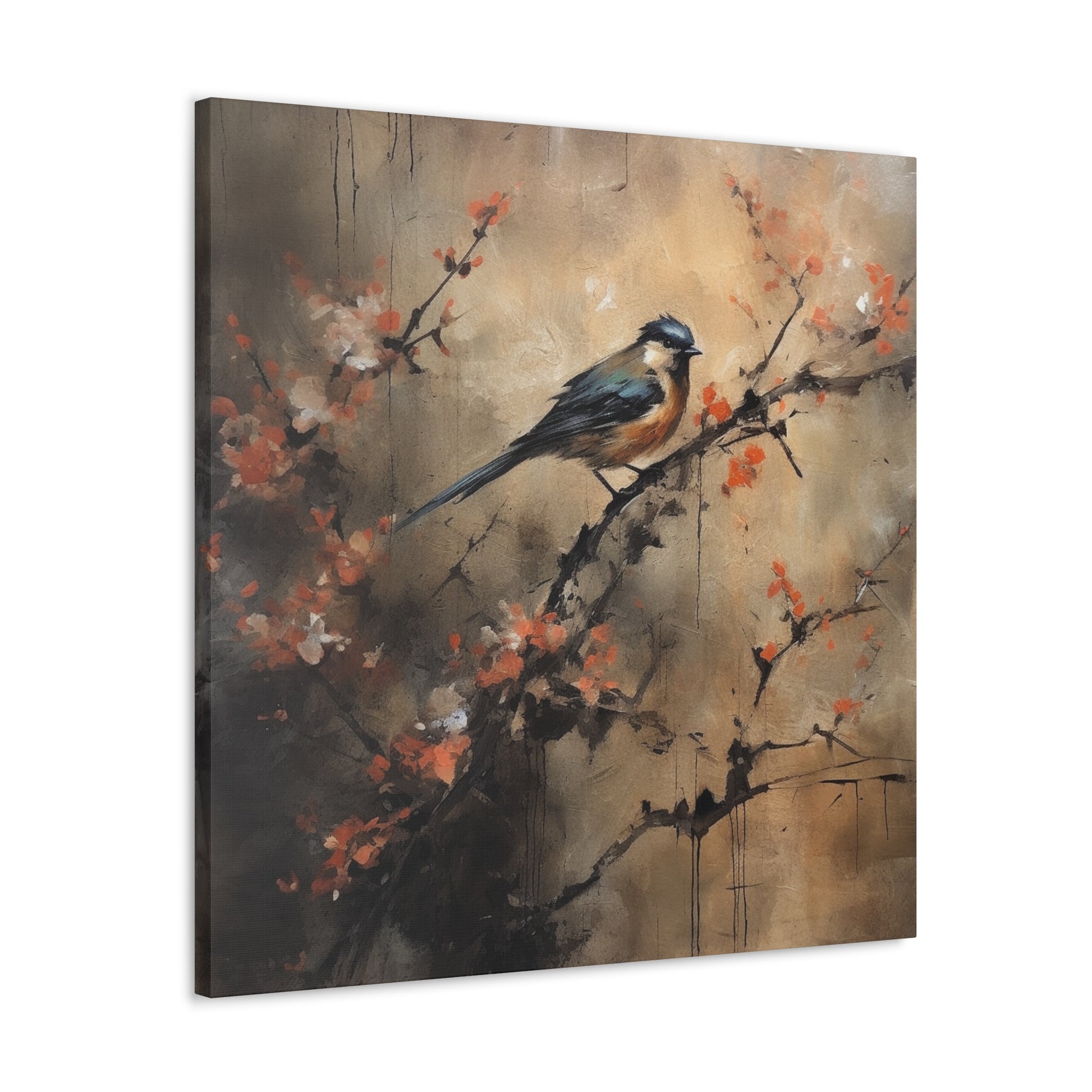 "Bird In Nature Wabi Sabi" Wall Art - Weave Got Gifts - Unique Gifts You Won’t Find Anywhere Else!