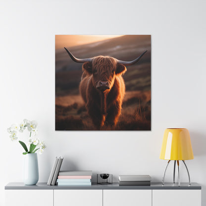 "Highland Cow Photo" Wall Art - Weave Got Gifts - Unique Gifts You Won’t Find Anywhere Else!