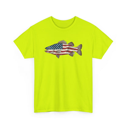 American Flag Fishing T-Shirt