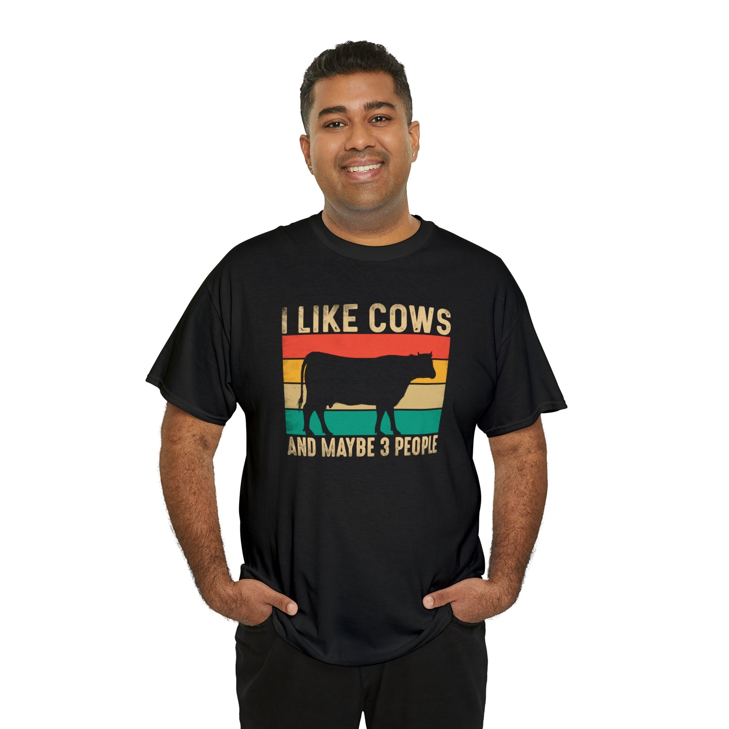 "I Like Cows & Maybe 3 People" T-Shirt - Weave Got Gifts - Unique Gifts You Won’t Find Anywhere Else!