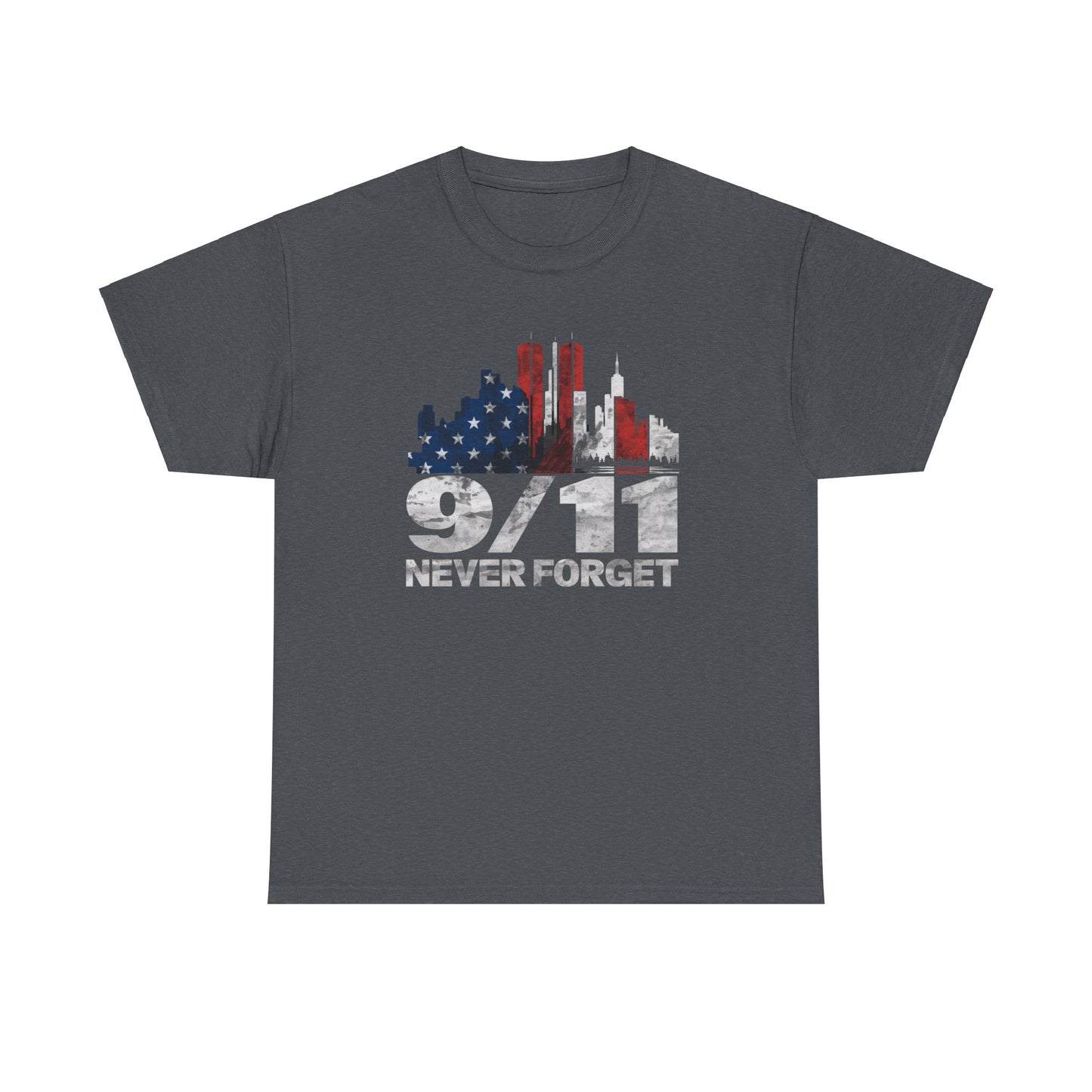 American patriot t-shirt with 9/11 remembrance
