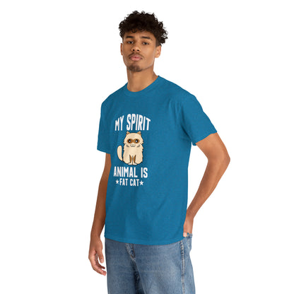 "Fat Cat Spirit Animal" T-Shirt - Weave Got Gifts - Unique Gifts You Won’t Find Anywhere Else!