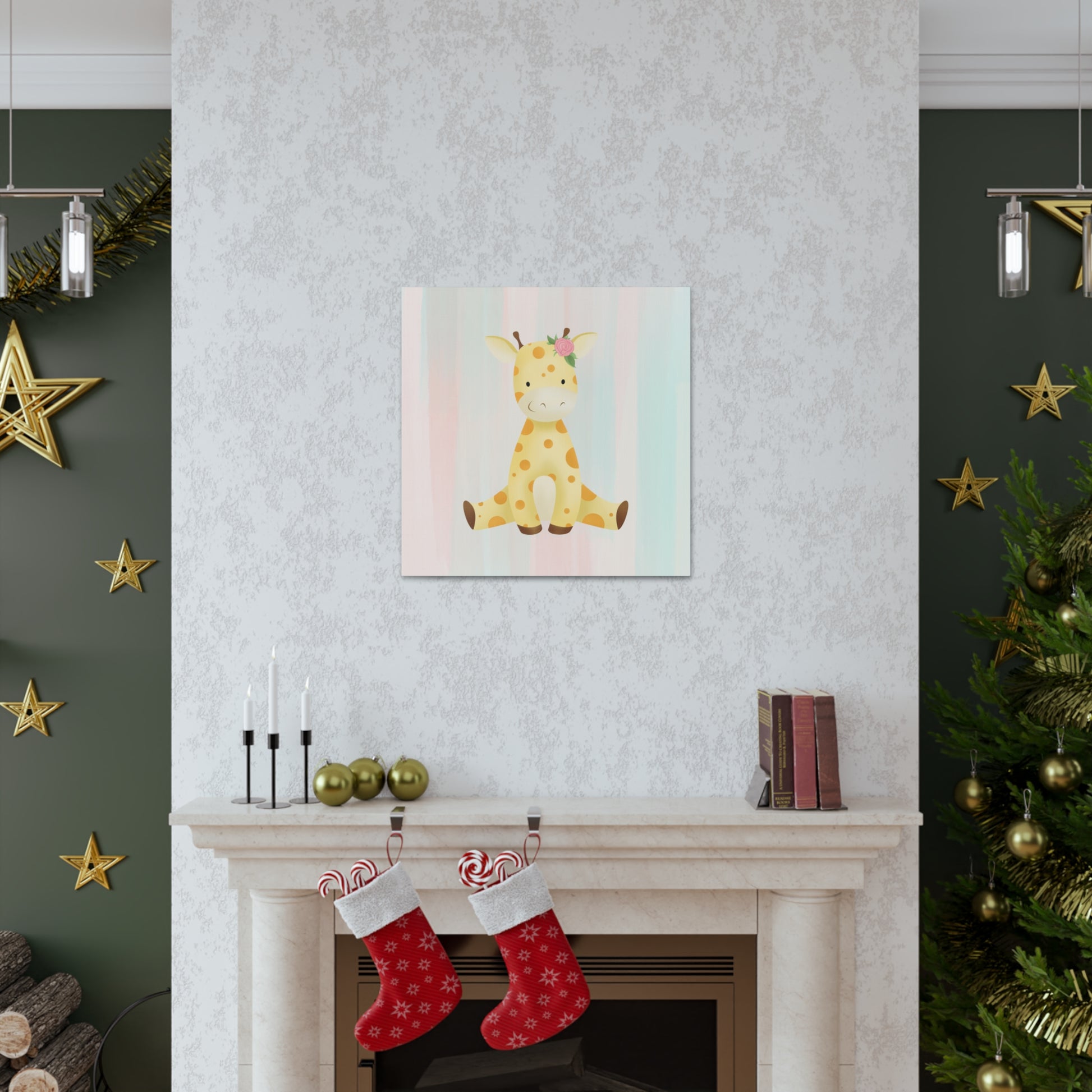 "Baby Giraffe" Wall Art - Weave Got Gifts - Unique Gifts You Won’t Find Anywhere Else!