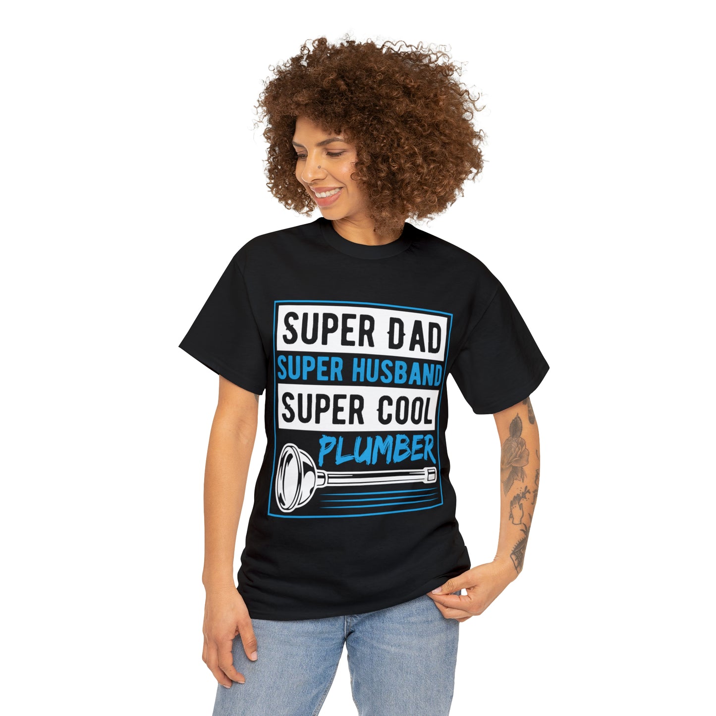 "Super Dad, Super Husband, Super Plumber" T-Shirt - Weave Got Gifts - Unique Gifts You Won’t Find Anywhere Else!