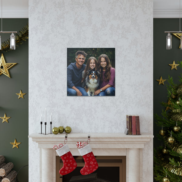 "Family Photo" Custom Wall Art - Weave Got Gifts - Unique Gifts You Won’t Find Anywhere Else!