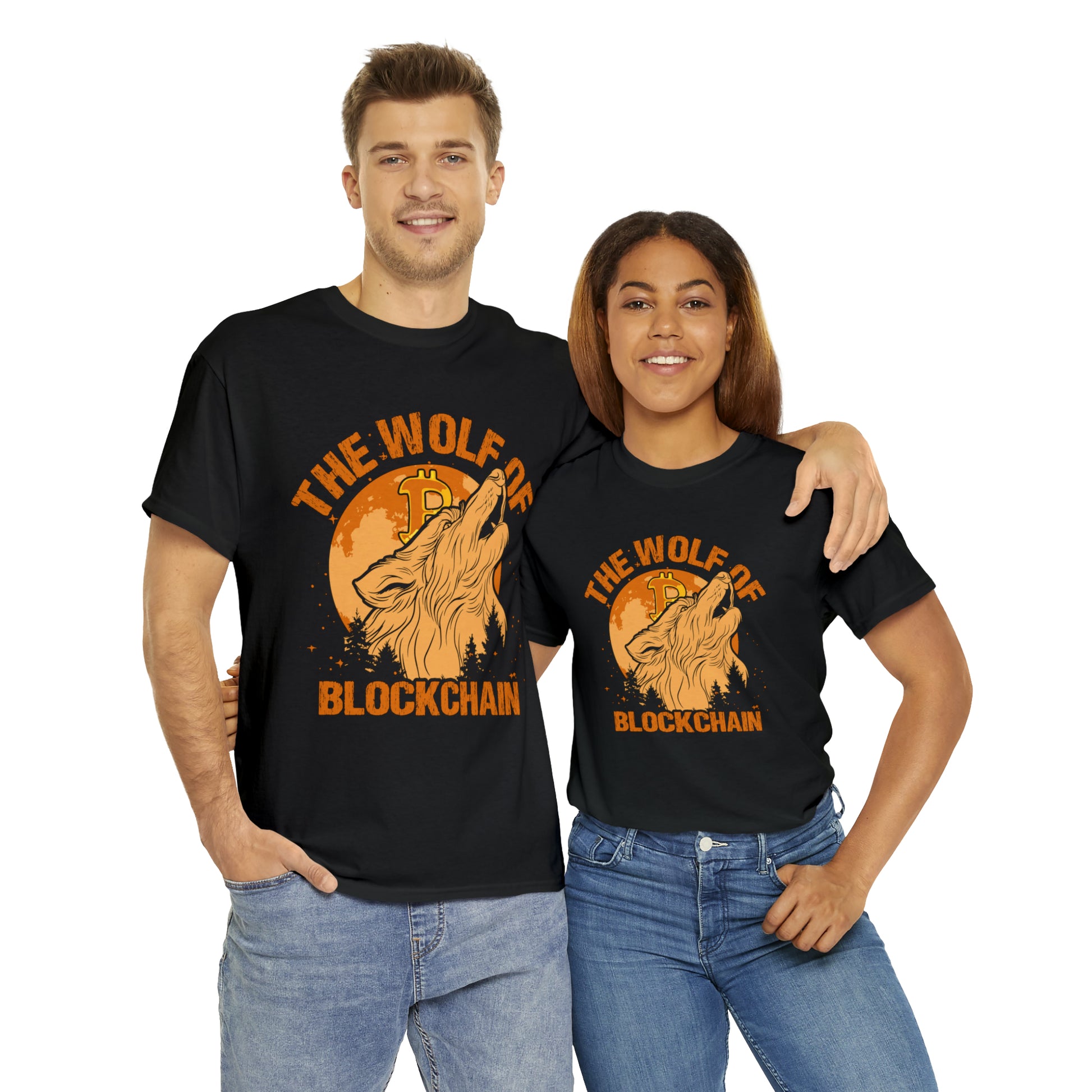 "The Wolf Of Blockchain" T-Shirt - Weave Got Gifts - Unique Gifts You Won’t Find Anywhere Else!