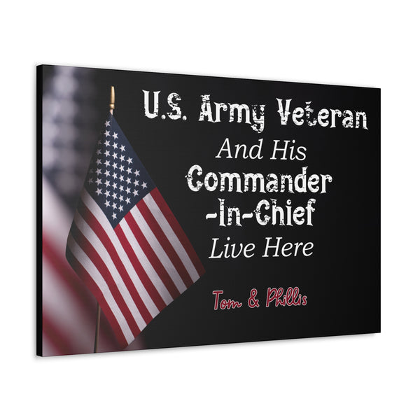 Custom "US Army Veteran" Wall Art - Weave Got Gifts - Unique Gifts You Won’t Find Anywhere Else!