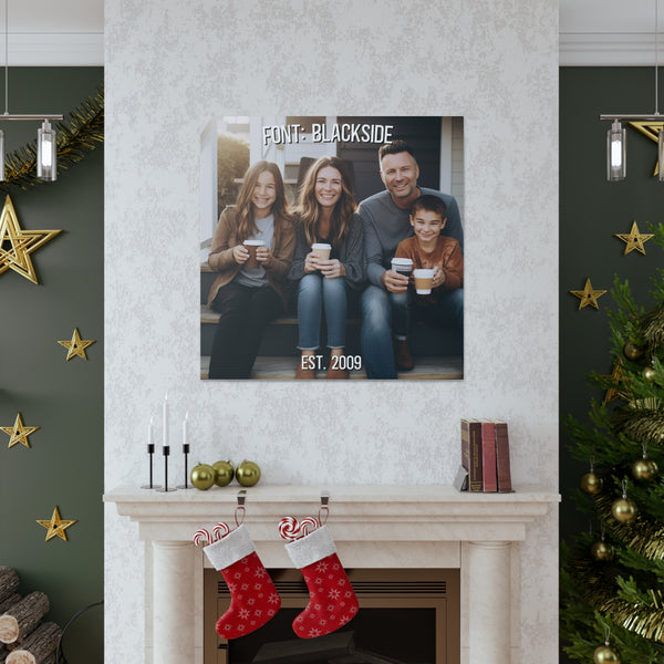 "Personalized Family Photo" Home Wall Décor - Weave Got Gifts - Unique Gifts You Won’t Find Anywhere Else!