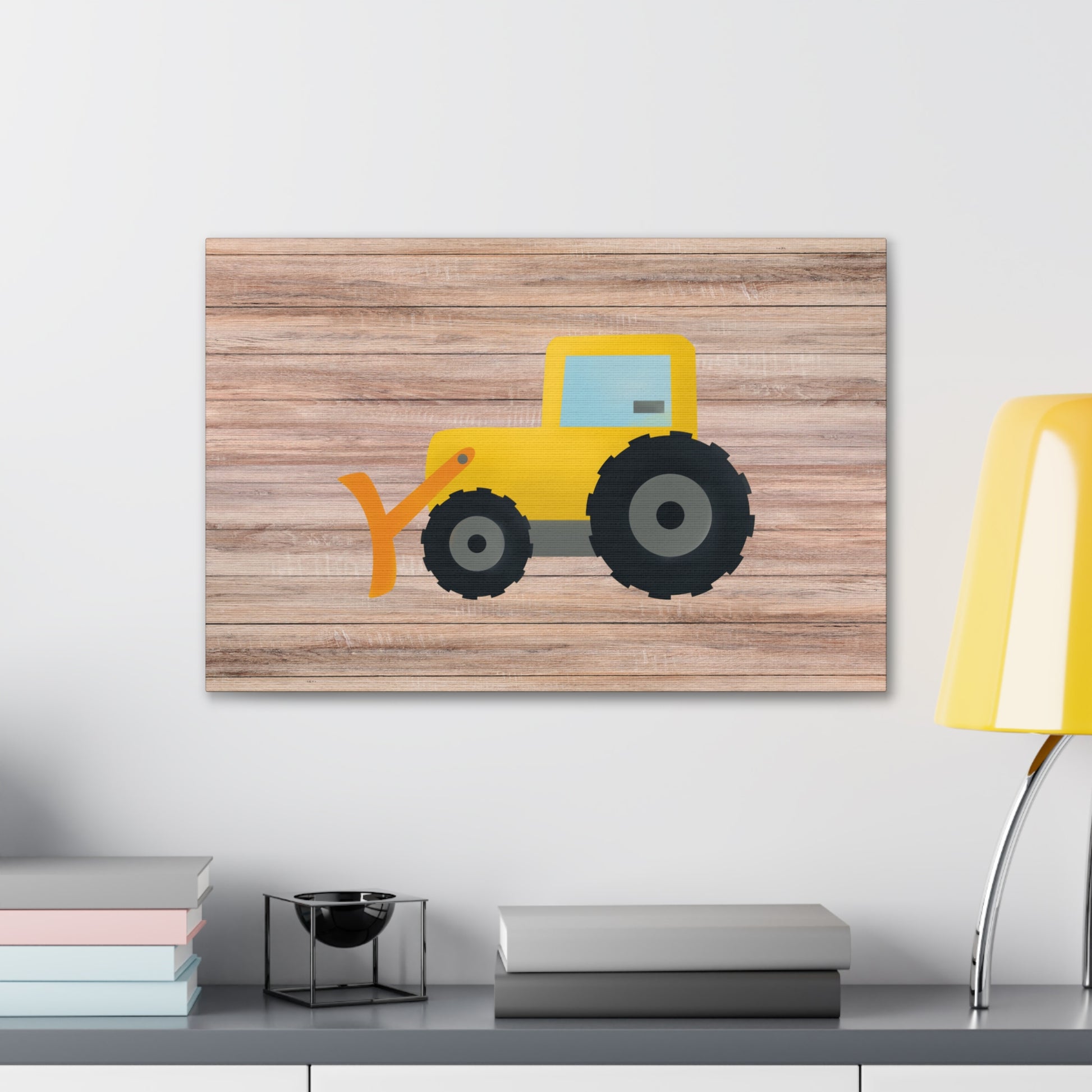 "Kids Bulldozer" Wall Art - Weave Got Gifts - Unique Gifts You Won’t Find Anywhere Else!