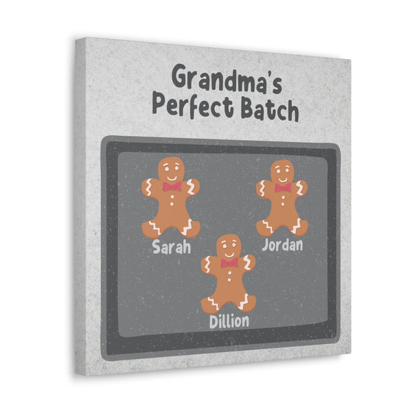 Custom "Grandma's Perfect Batch" Wall Art - Weave Got Gifts - Unique Gifts You Won’t Find Anywhere Else!