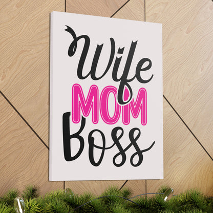 "Wife, Mom, Boss" Wall Art - Weave Got Gifts - Unique Gifts You Won’t Find Anywhere Else!